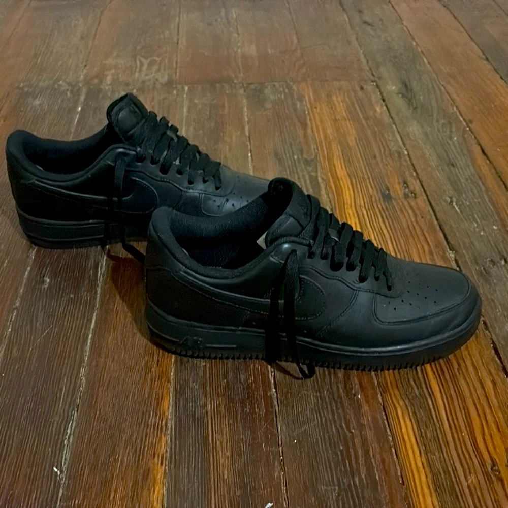 Nike Air Force 1 - Black/Black